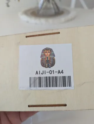 Puzzle Madera Faraón Egipcio