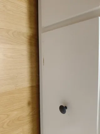 Diván HEMNES blanco con 3 cajones sin colchon