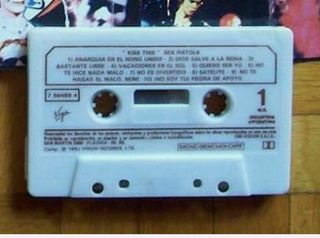 Sex Pistols - Kiss This (1992) Cassette Argentina