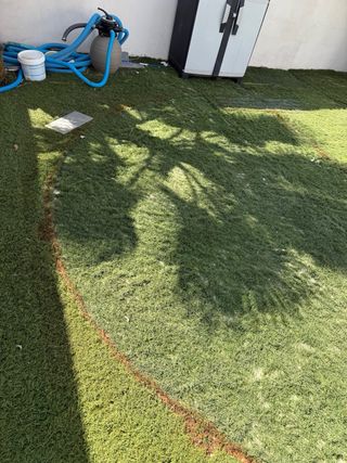 Césped artificial 40 metros cuadrados