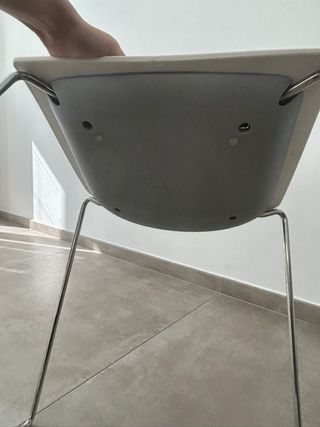 Sedie di design in metallo e plastica