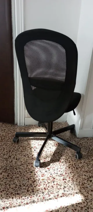 Silla de trabajo Ikea FLINTAN negra