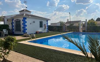 Casa con piscina y olivos superintensivos