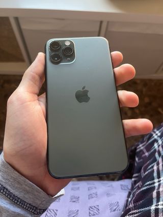 iPhone 11 Pro Gris/Verde