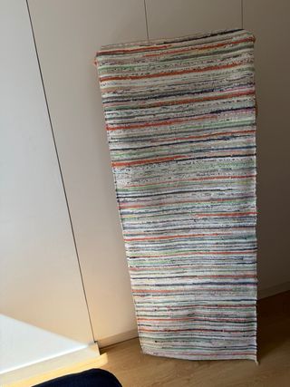 Alfombra de tela multicolor 175x70