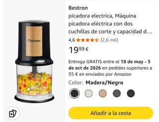 Picadora Eléctrica Bestron AKC200BW