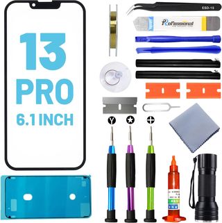 Tpyag Pantalla para iPhone 13 Pro, pantalla de cri