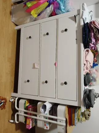 Cómoda HEMNES 3 cajones blanca