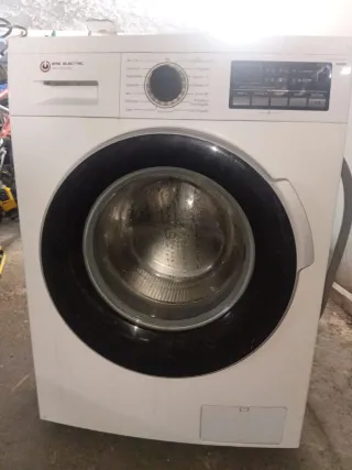 Lavadora Carga Frontal Blanca