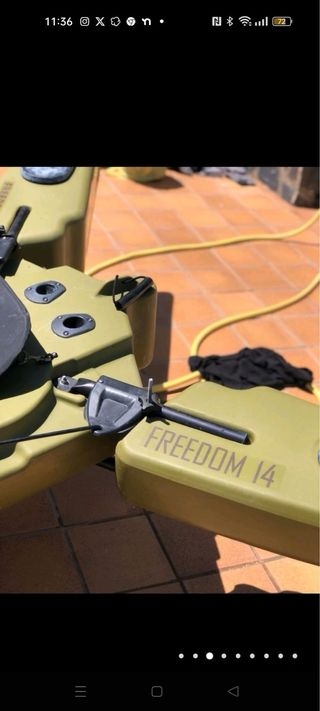 Kayak pesca Freedom Hawk 14