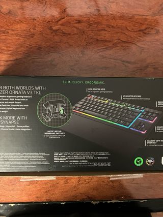 TECLADO RAZER ORNATA V3 TENKEYLESS!!!