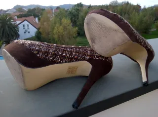 Zapatos tacón Festissimo calavera