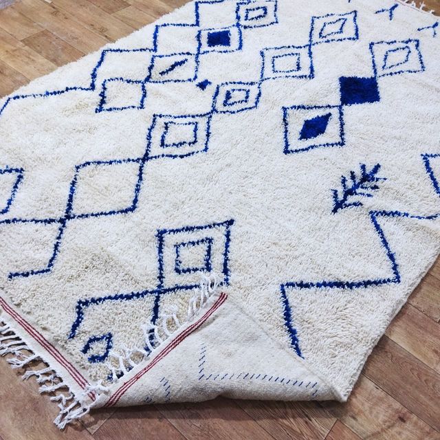 Alfombra Azilal XXL Índigo 305x195cm