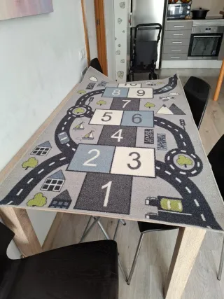 Alfombra infantil de juegos con números