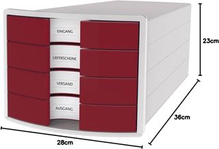 Han cajones caja Impuls, A4/C4, 4 cajones cerrados