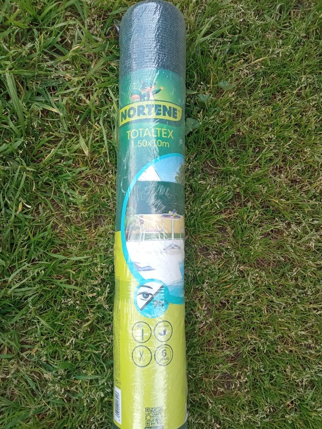Malla de ocultación Nortene 1,5x10m 95% de ocultac