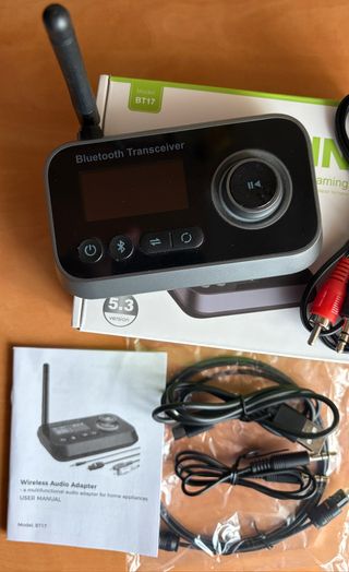 Emisor Bluetooth Audio para TV, estereos, etc BT17