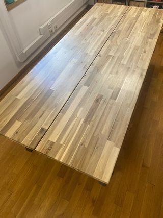 Mesa de Comedor Skogsta Madera y Metal