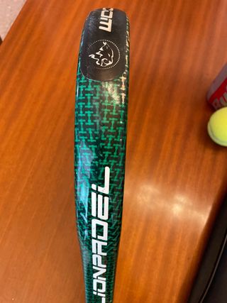 Pala Pádel Lion Serengeti Poco Uso+funda+3 pelotas