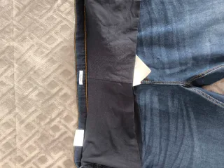 Vaquero premamá elástico azul Talla 3XL