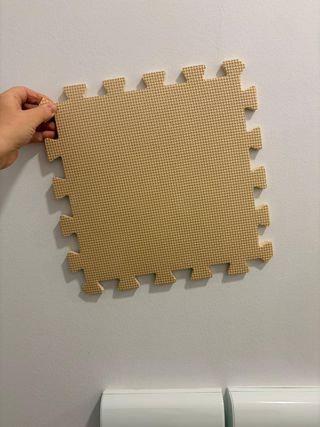 Alfombra Bebé Puzzle 30x30cm (54 piezas)