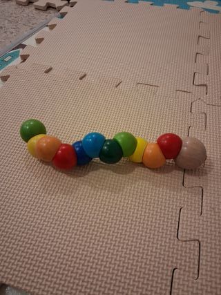 Alfombra Bebé Puzzle 30x30cm (54 piezas)