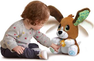 VTech-Baby Sira la perrita interactiva, Suave Anim