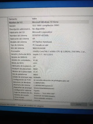 Portátil HP Pavilion Blanco