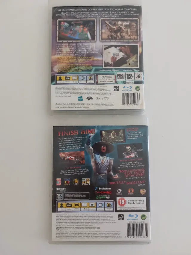 Juegos PS3: Mortal Kombat y The Eye of Judgment