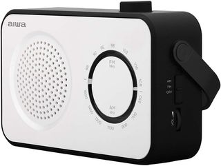 Aiwa Radio Sobremesa R-190BW Color Blanco y Negro