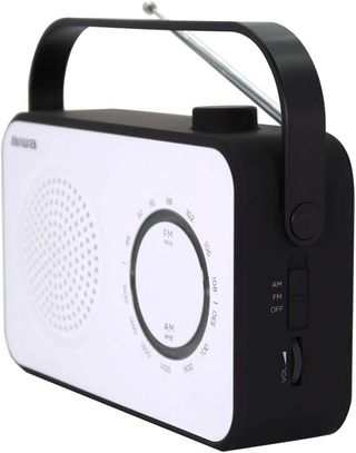 Aiwa Radio Sobremesa R-190BW Color Blanco y Negro