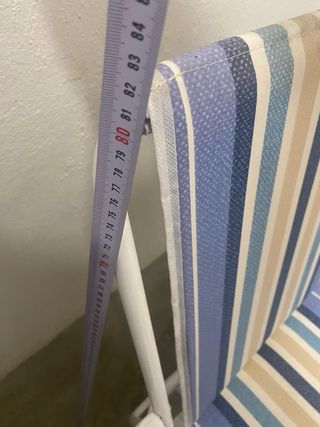 Silla de Playa Plegable Rayas