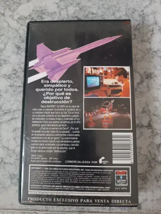 Película VHS D.A.R.Y.L. (Ciencia Ficción)