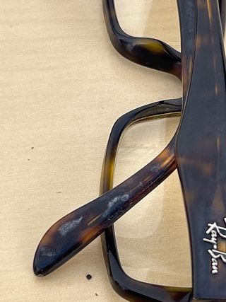 Gafas de vista Ray-Ban negras y marrones