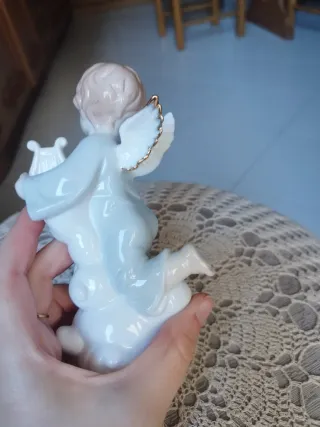 Statuetta angelo Le Porcellane St. Etienne