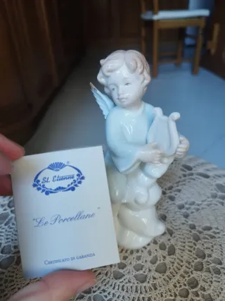 Statuetta angelo Le Porcellane St. Etienne