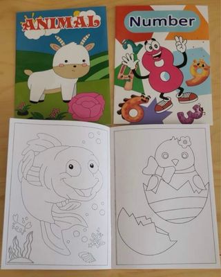 Libros para colorear infantiles
