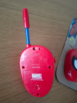 Walkie-talkies infantiles Spider-Man