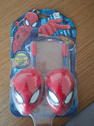 Walkie-talkies infantiles Spider-Man