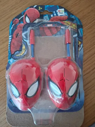Walkie-talkies infantiles Spider-Man