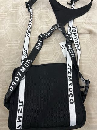 Bolso Zara Negro Tirantes