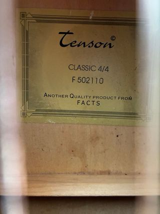 Guitarra Española Tenson