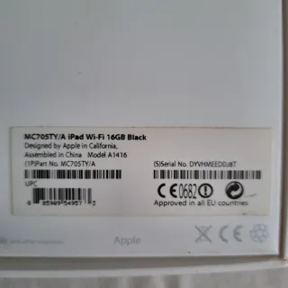 Apple iPad Negro