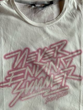 T-shirt morbida con stampa