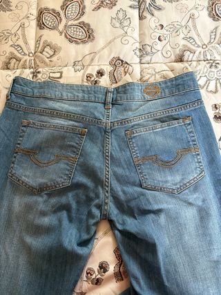 Pantalones Harley Davidson Azules