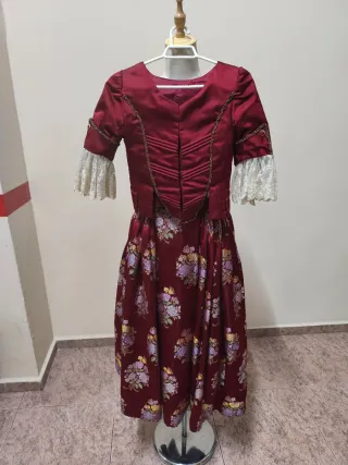 Traje Fallera Niña Multicolor Siglo XX