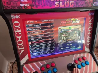 Máquina Arcade Neo Geo MVS tiene mas de 2000 juego