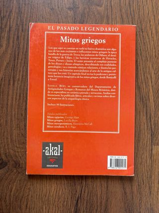 Mitos griegos (Pasado Legendario)