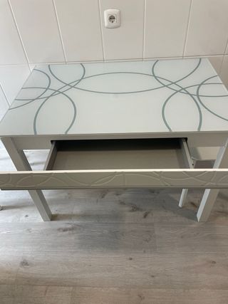 Mesa de cocina cristal