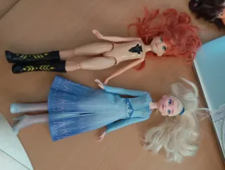 Muñecas Frozen Elsa y Anna con sonido